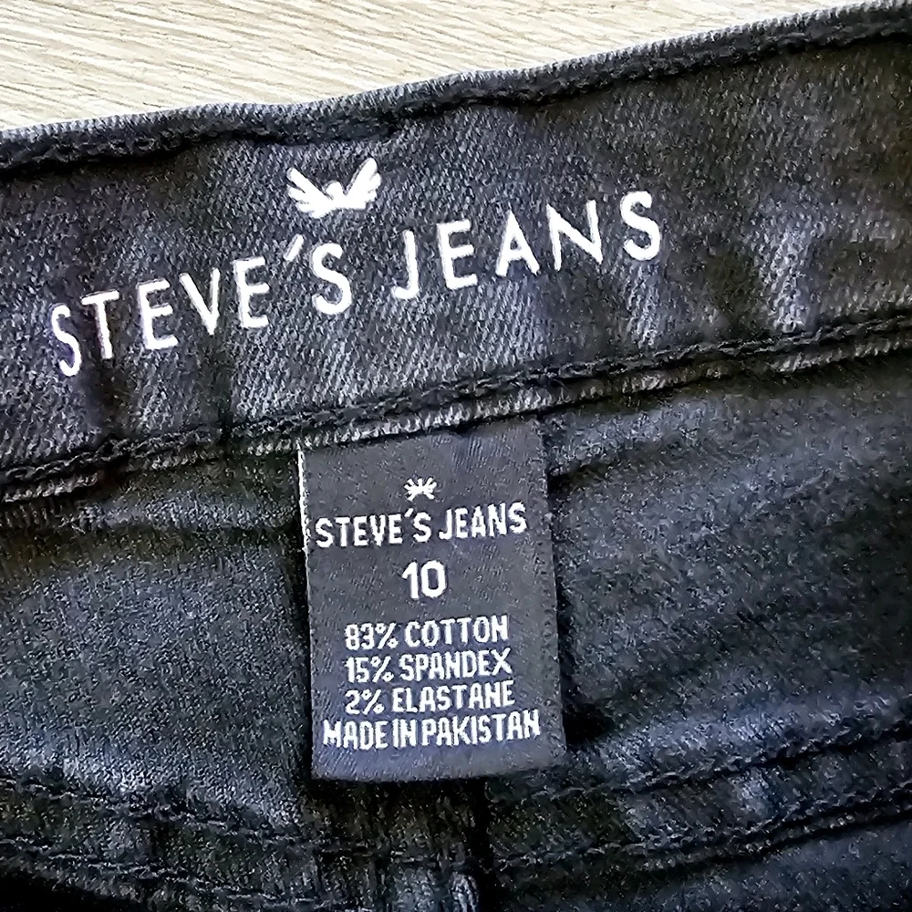Size 10 Boys Steve's Jeans - Dark Wash Skinny Jeans